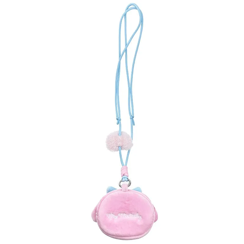 Hello Kitty My Melody 2-Way Bestie snorveske med glidelås