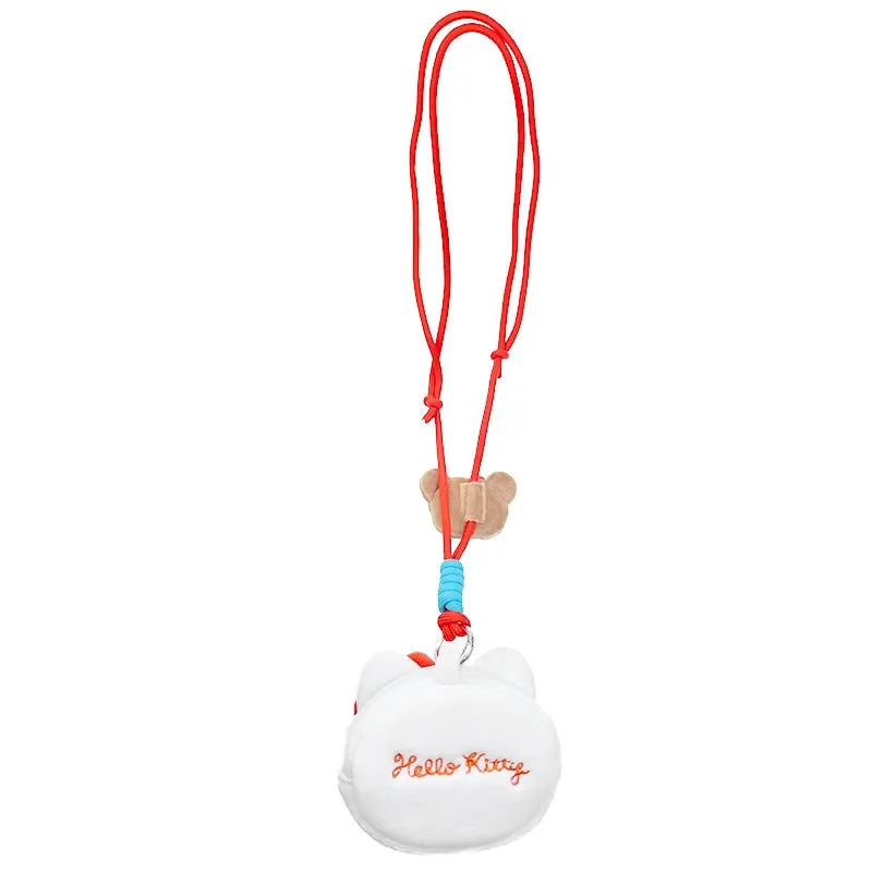Hello Kitty 2-Way Bestie Lanyard Pouch nøkkelbånd med minipung
