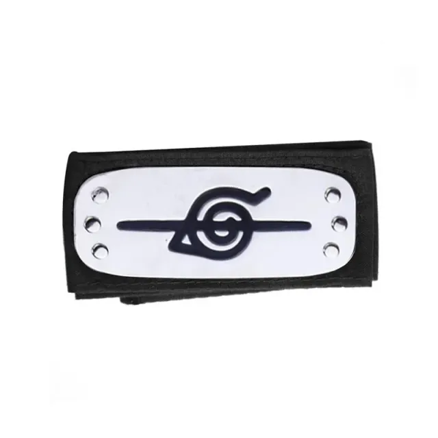 Naruto Headband Anti-Leaf Emblem pannebånd