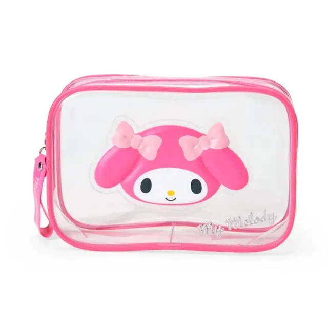 My Melody Clear Classic glidelåspung gjennomsiktig