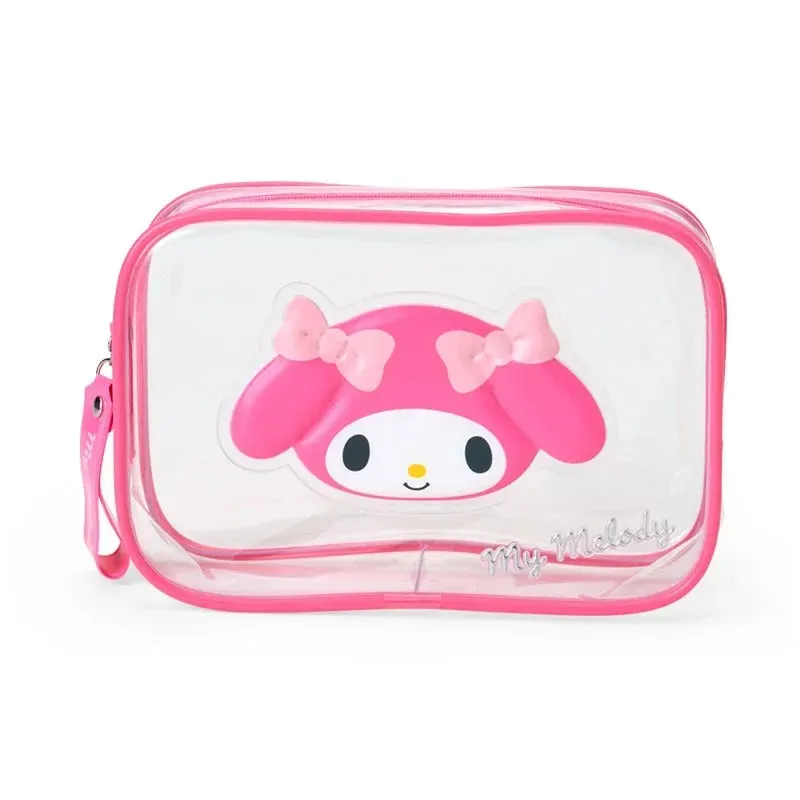 My Melody Clear Classic glidelåspung gjennomsiktig
