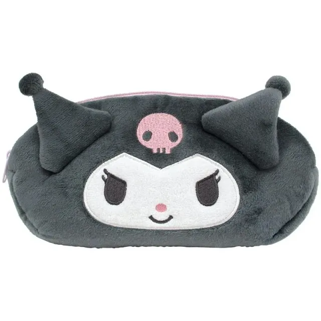 Sanrio Kuromi Face pennal 20 × 10 × 7 cm i polyester