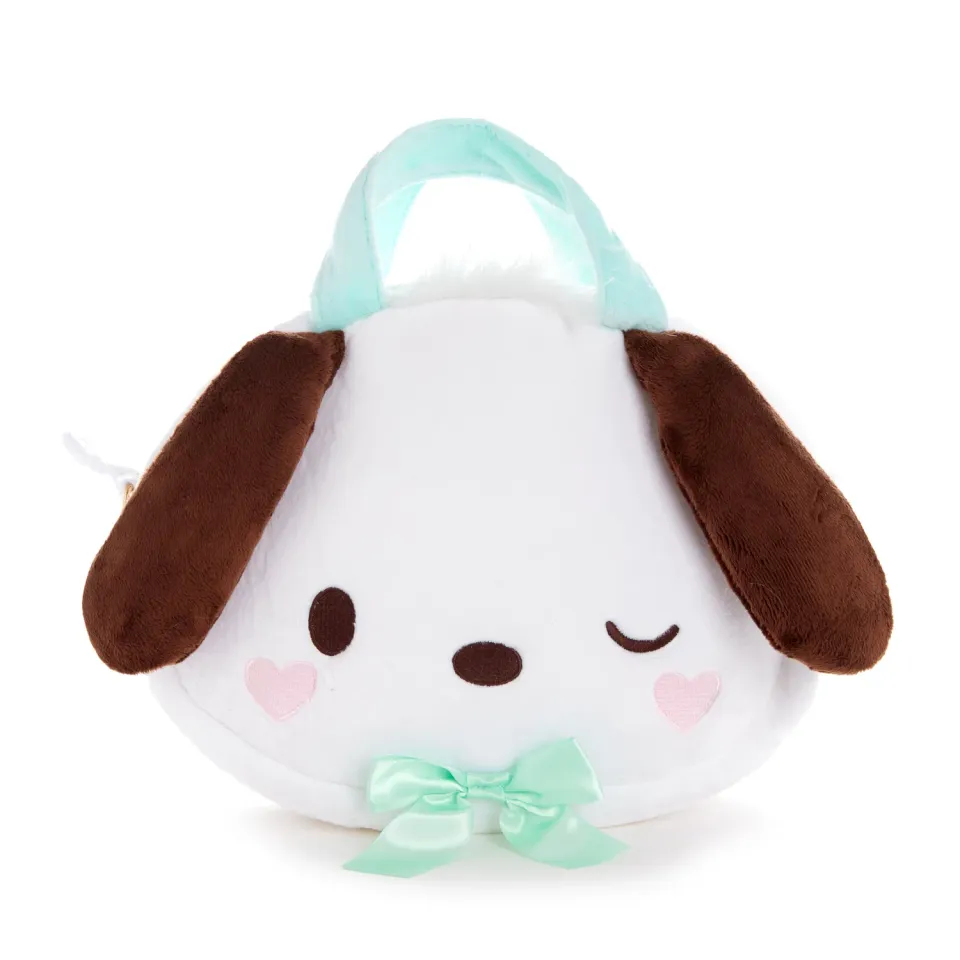 Pochacco Wink plysjveske med skulderstropp 28 cm