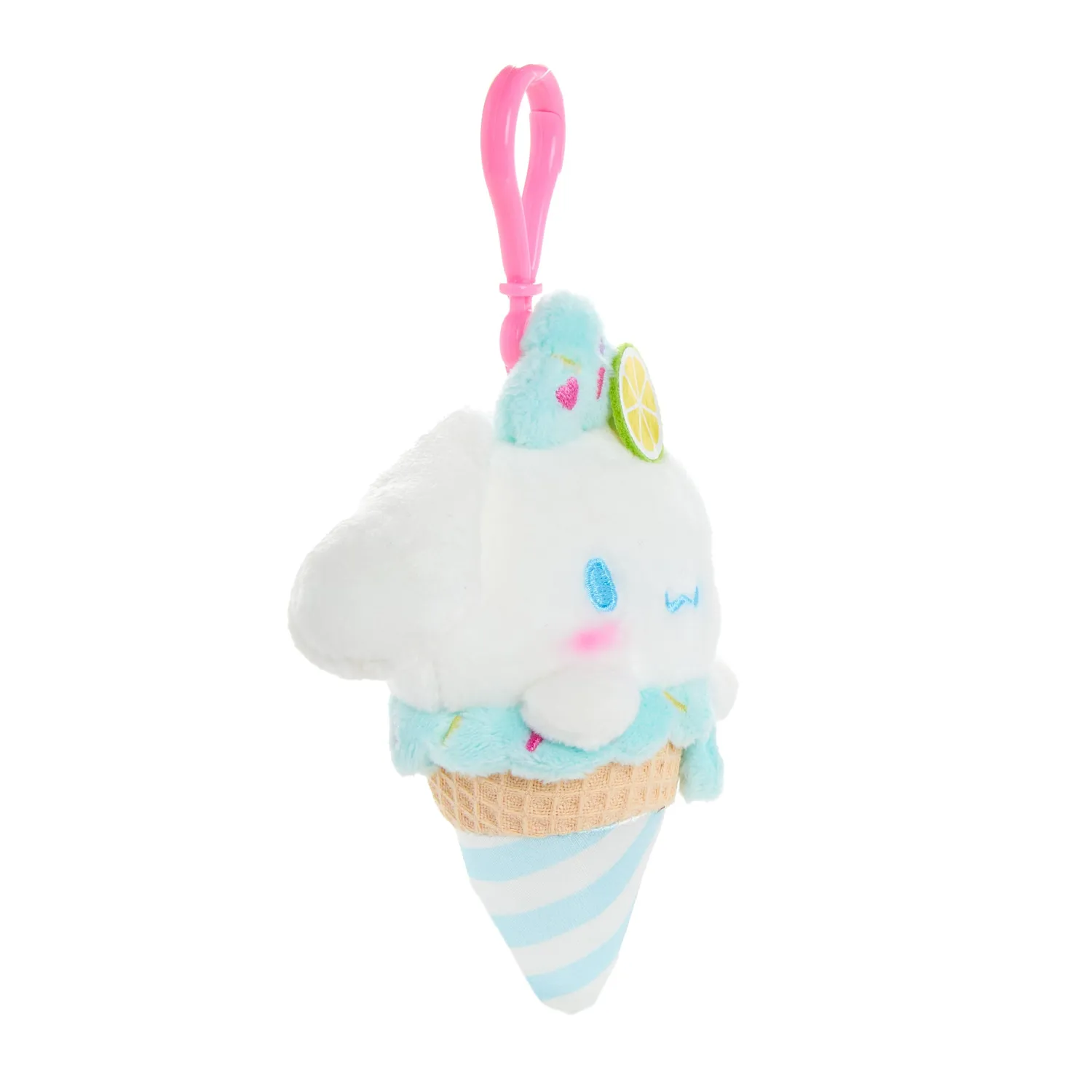 Hello Kitty Ice Cream Treat Cinnamoroll Plush Mascot Clip