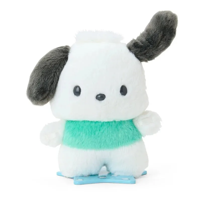 Pochacco Pitatto Friends posérbar plysjfigur medium med magnetføtter
