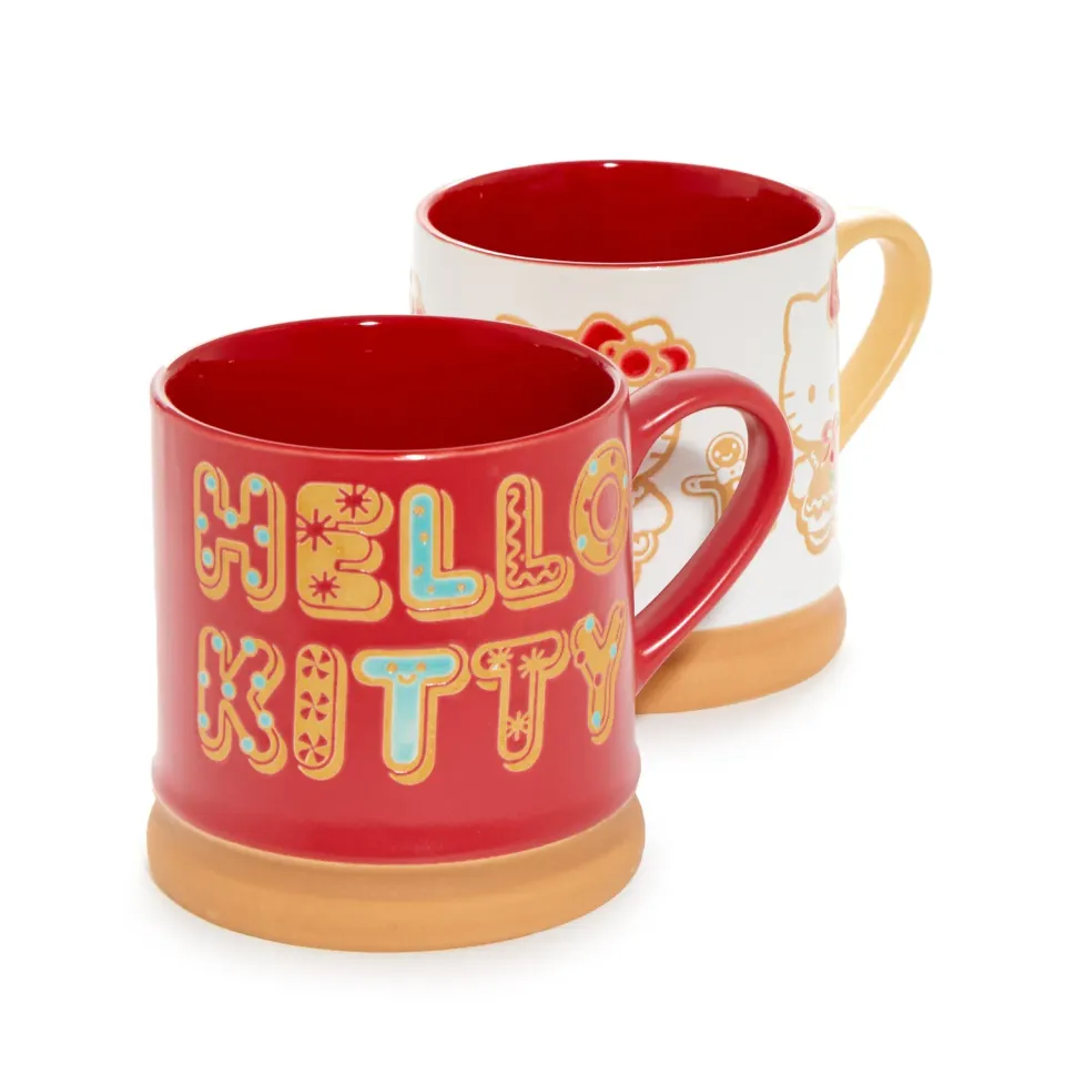Hello Kitty Gingerbread Holiday keramikkrus 2-pakning 473 ml