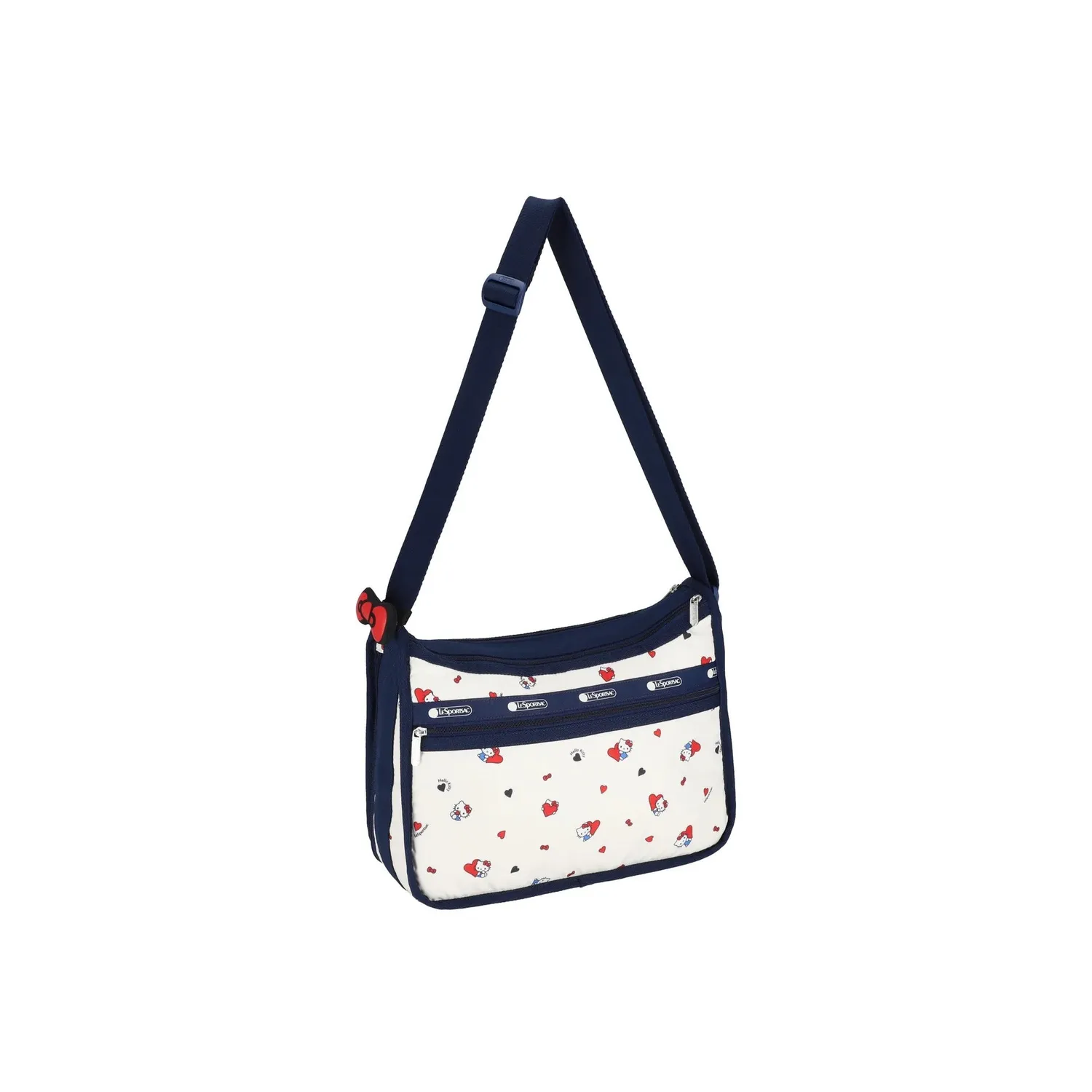 Hello Kitty x LeSportsac Lots of Love skulderveske utvidbar