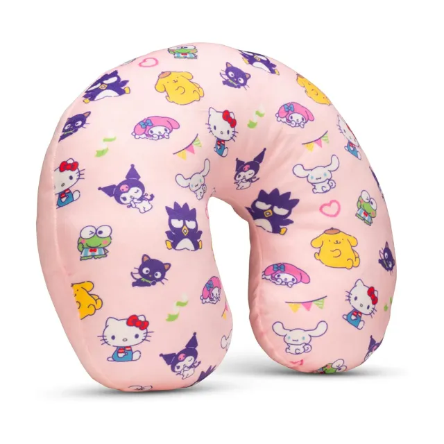 Hello Kitty Travel Neck Pillow reisepute flerfarget lett