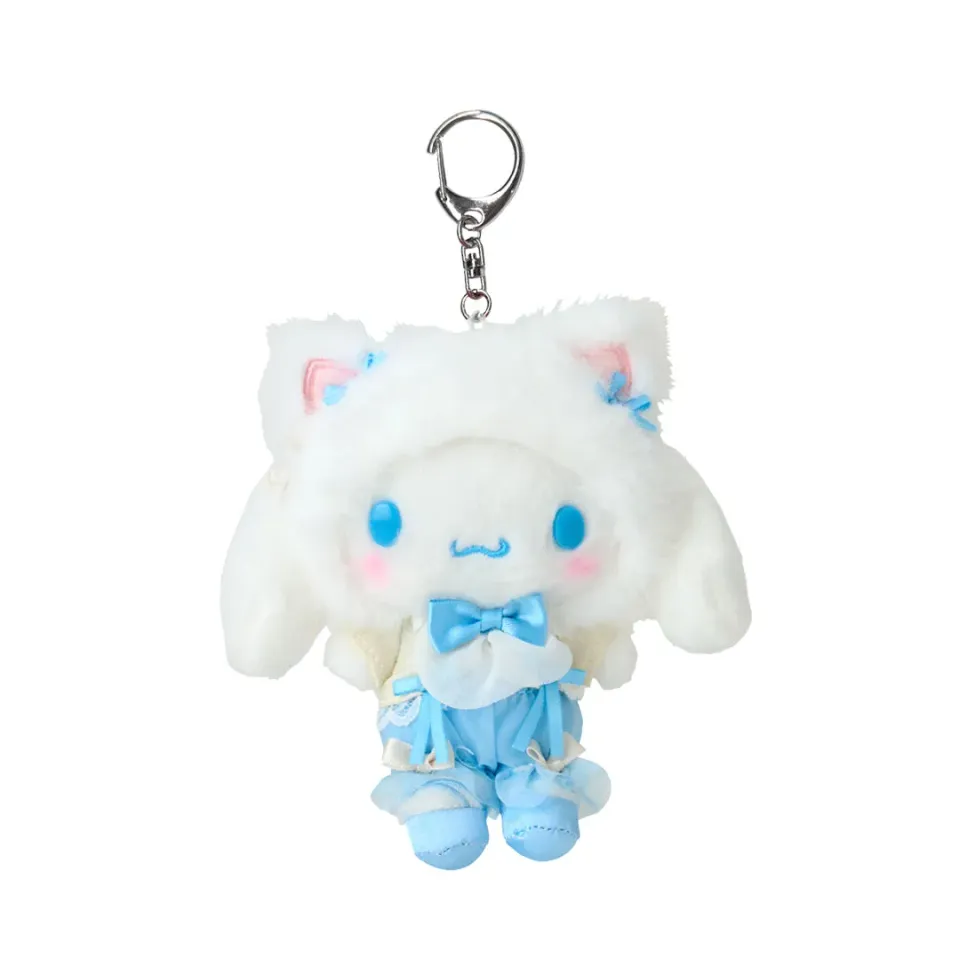 Hello Kitty Ballet Kitten Series Cinnamoroll Plush Mascot nøkkelring
