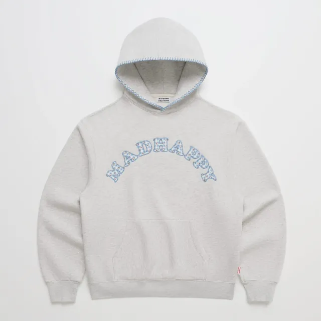 Hello Kitty x Madhappy Logo fleecehettegenser lys grå S