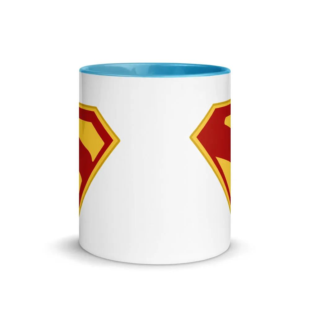 Batman Superman 2025-filmen S-Shield krus 11 oz rød blå gul