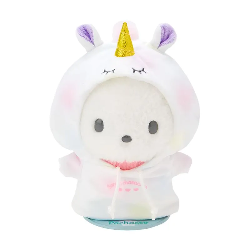 Hello Kitty Pitatto Friends Plush Unicorn Hoodie kosedyrklær medium