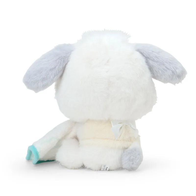 Hello Kitty Pochacco 8" Plush Cloud Nap Series plysjbamse med miniteppe