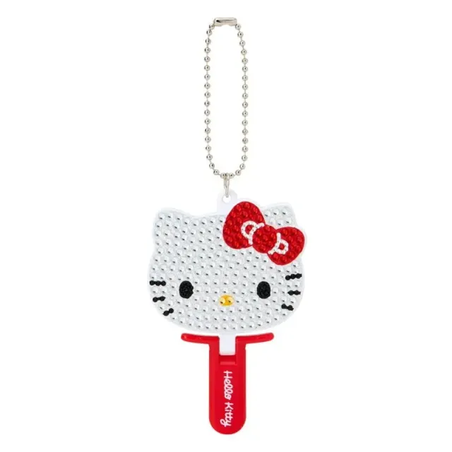 Hello Kitty Mini Bling Mirror Charm minispeil nøkkelring