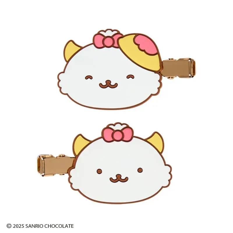 Hello Kitty Omelette Rice Gaopowerroo Mini hårklyper 2 stk PVC