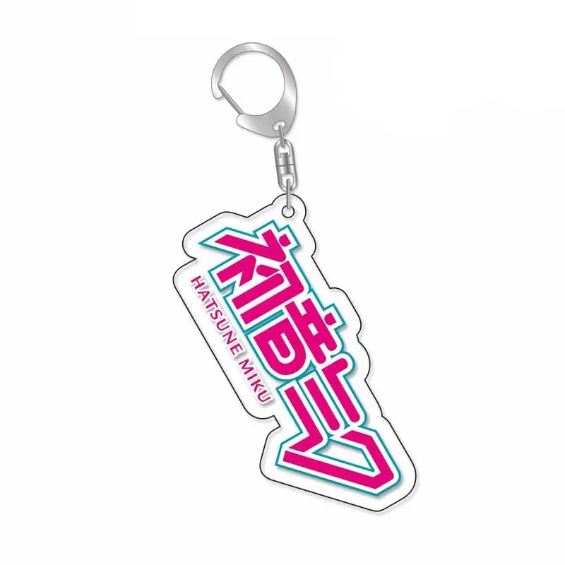Neo Tokyo Vocaloid Hatsune Miku Logo akrylnøkkelring