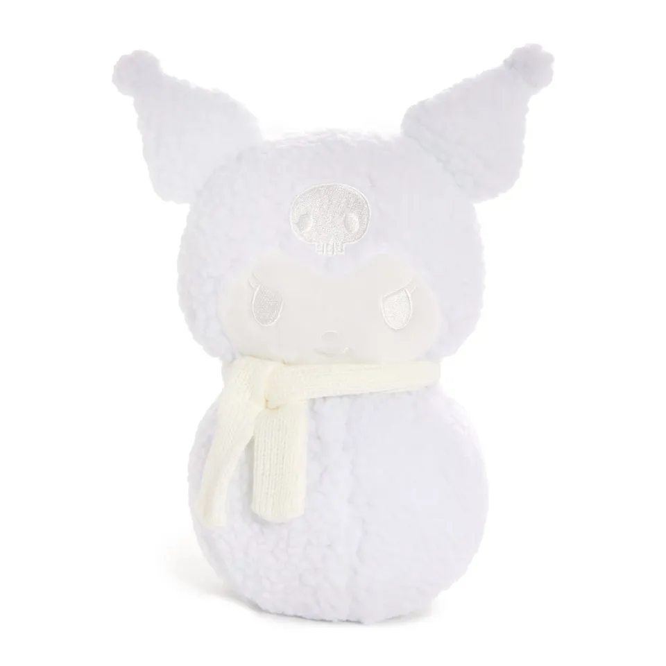 Hello Kitty Kuromi 10" Holiday Snowman Plush snømannbamse