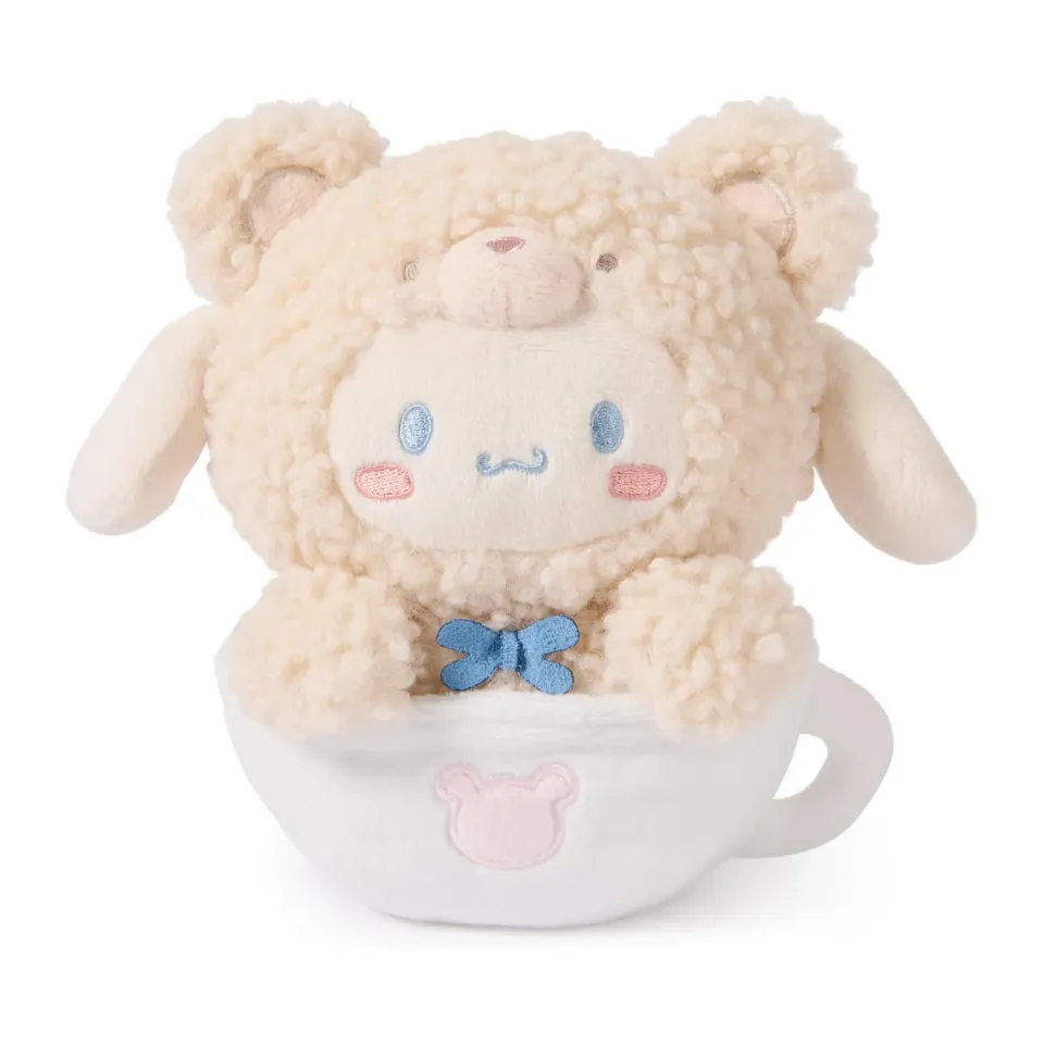 Hello Kitty Latte Bears Cinnamoroll 6-tommers plysjbamse kaffekopp