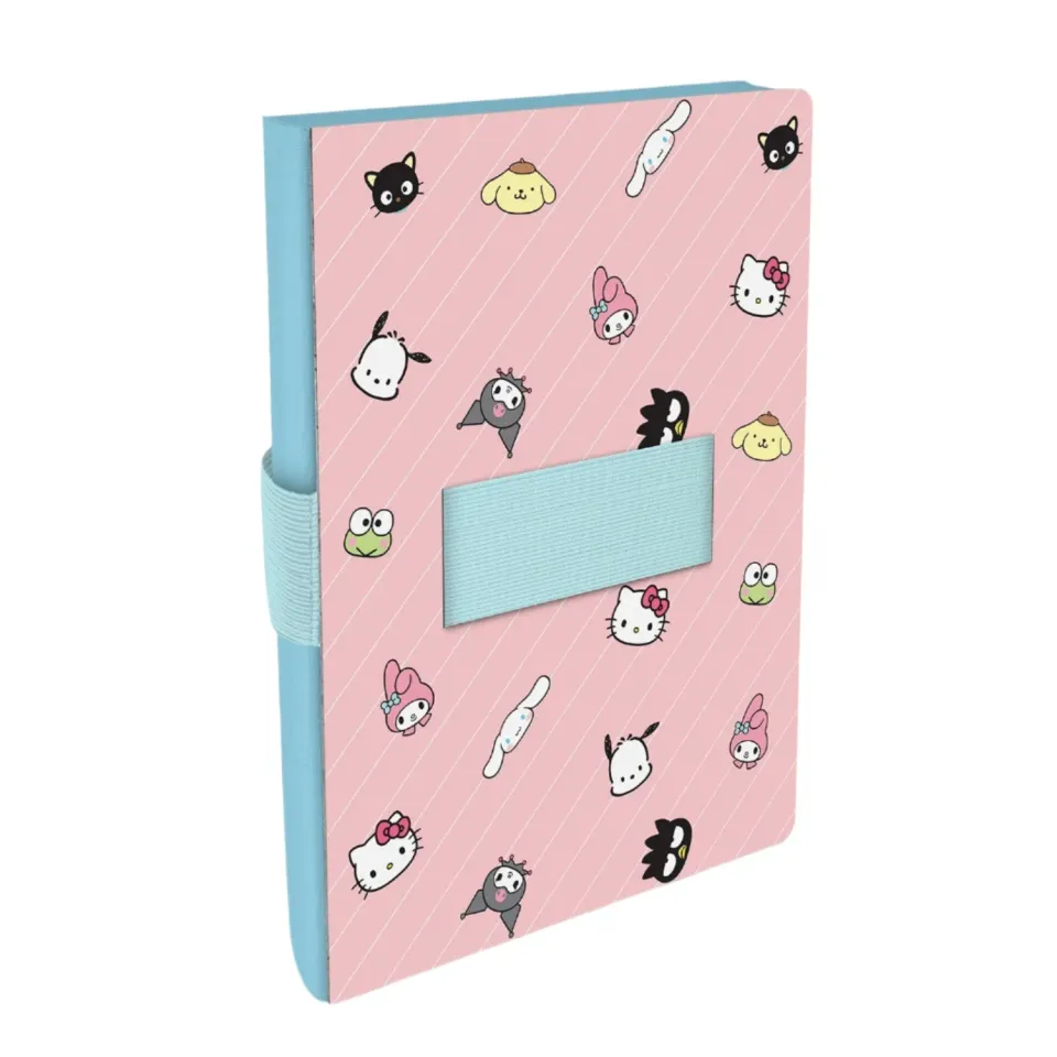 Hello Kitty and Friends Studio Oh! Casey Notebook notatbok rosa