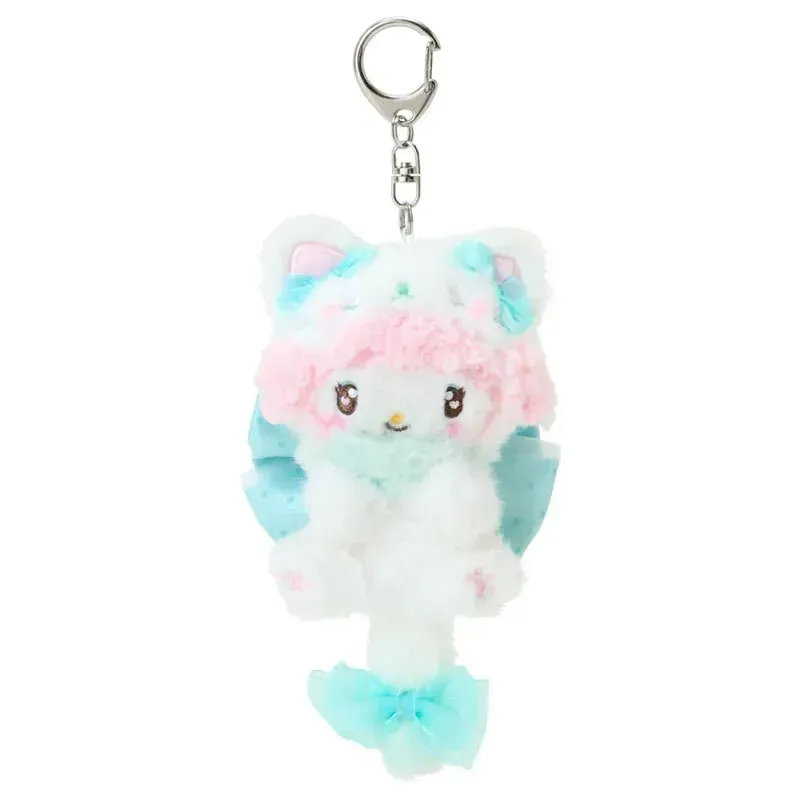 Hello Kitty Milky Kitten My Sweet Piano plysj nøkkelring 18 cm