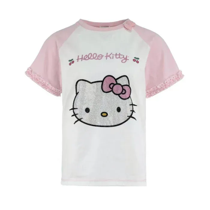 Hello Kitty Lola + The Boys Kids Cutie Tee T-skjorte rosa barn