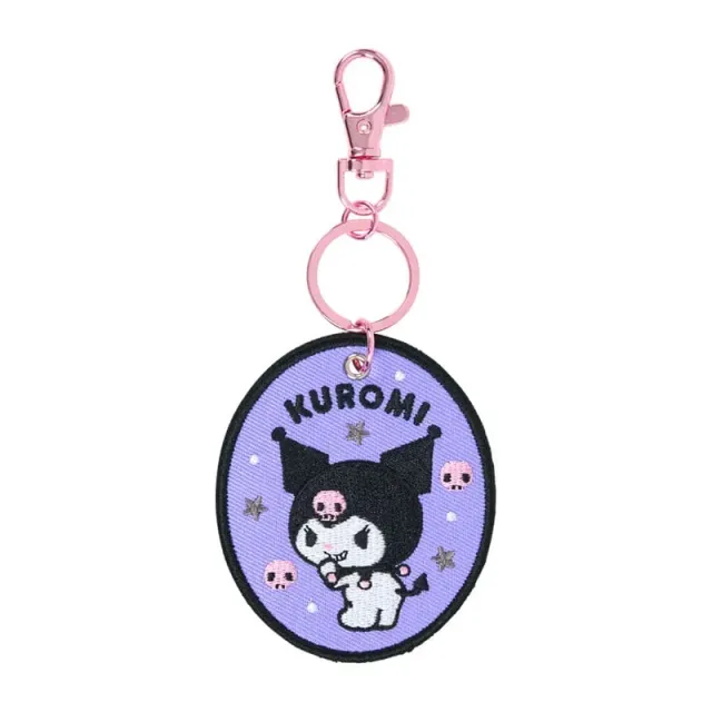 Sanrio Character Award Series Kuromi maskot nøkkelring brodert merke