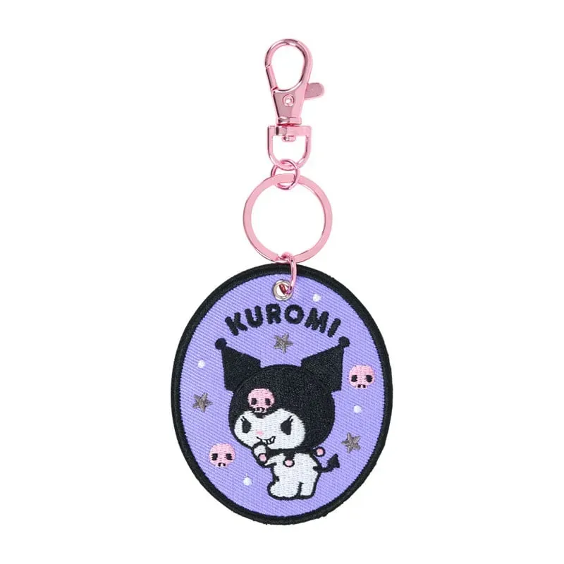 Sanrio Character Award Series Kuromi maskot nøkkelring brodert merke