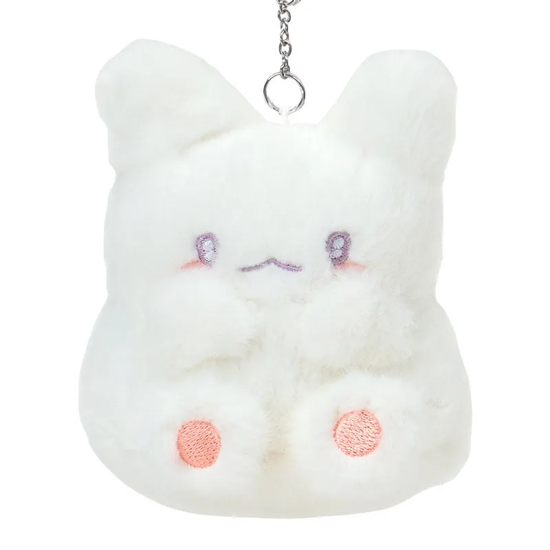 Hello Kitty Cloud Nap Series Hanamaruobake Plush Mascot Keychain nøkkelring