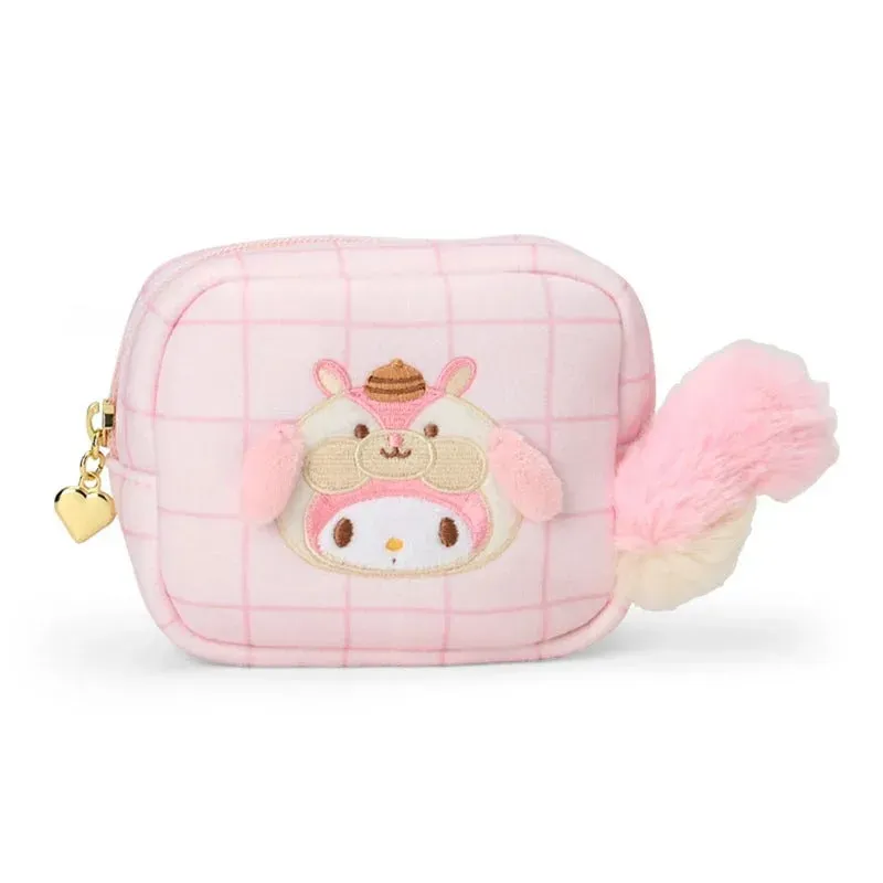 Hello Kitty Fluffy Squirrel Series My Melody minipung med glidelås