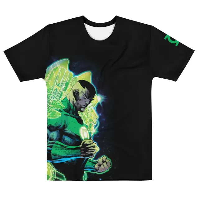 Batman Green Lantern John Stewart T-skjorte stretch