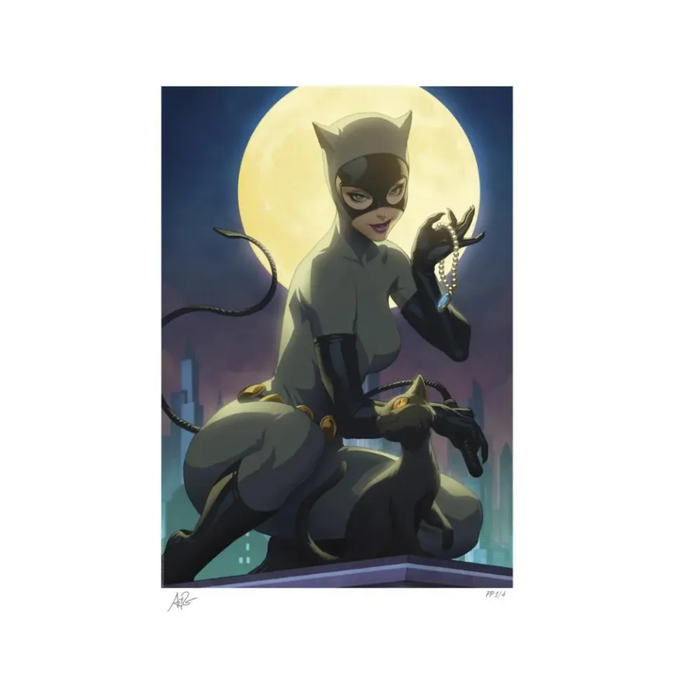 Catwoman Batman: The Animated Series kunsttrykk av Artgerm – 18 × 24 tommer