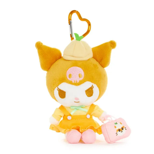 Hello Kitty Sanrio Friends Cosplay Kuromi Plush Mascot Keychain
