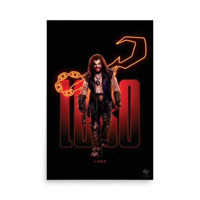 Batman SUPERGIRL (2026 Movie) Lobo plakat 24 × 36 tommer glanset