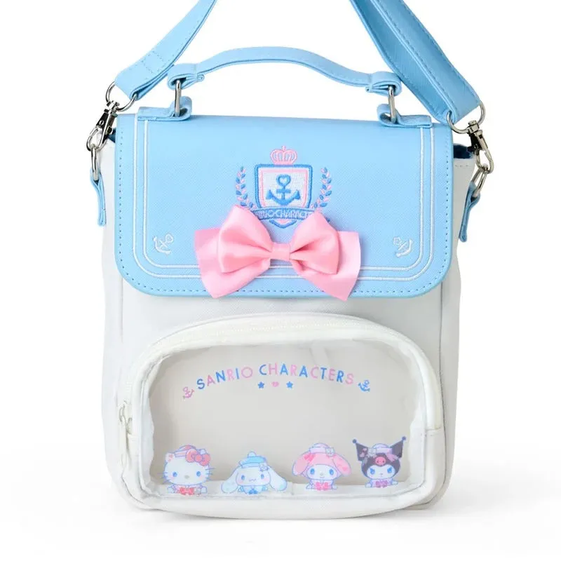 Hello Kitty Sailor Series Sanrio Characters mini crossbody-veske med justerbar rem