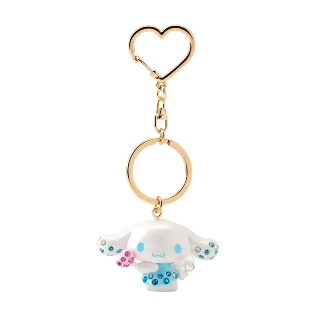 Hello Kitty Dreaming Angel Cinnamoroll Sparkle Keychain nøkkelring