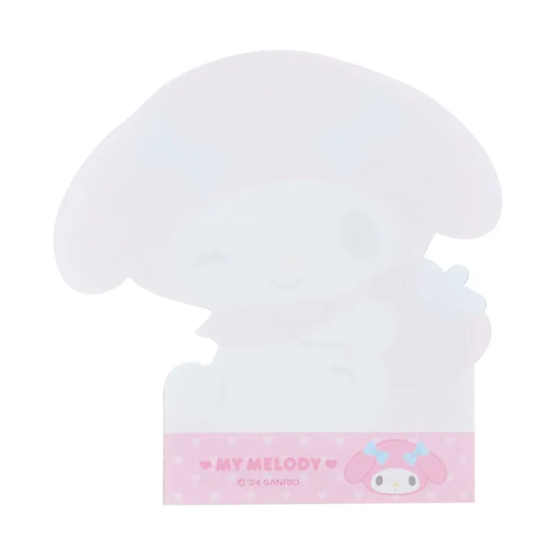 Hello Kitty My Melody utskåret notatblokk 84 ark