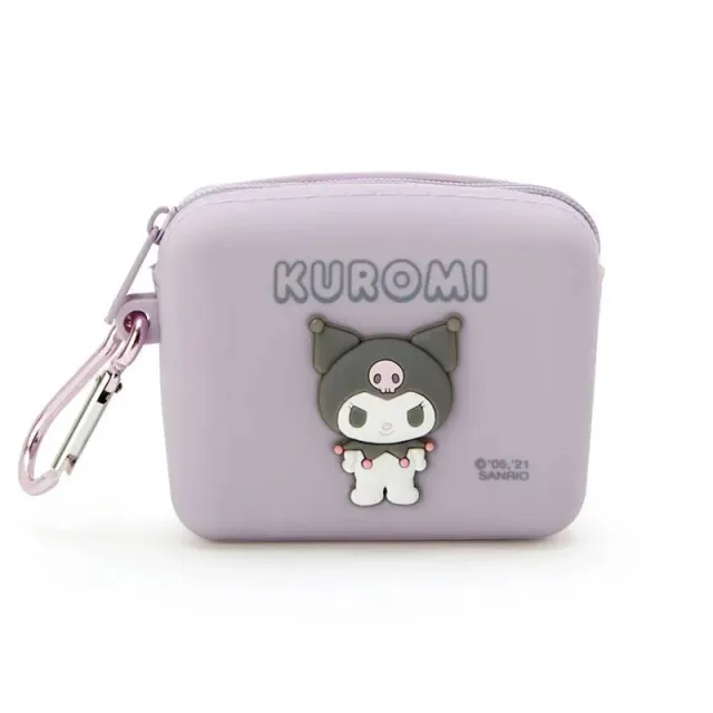 Hello Kitty Kuromi Mini silikonpung med karabinkrok