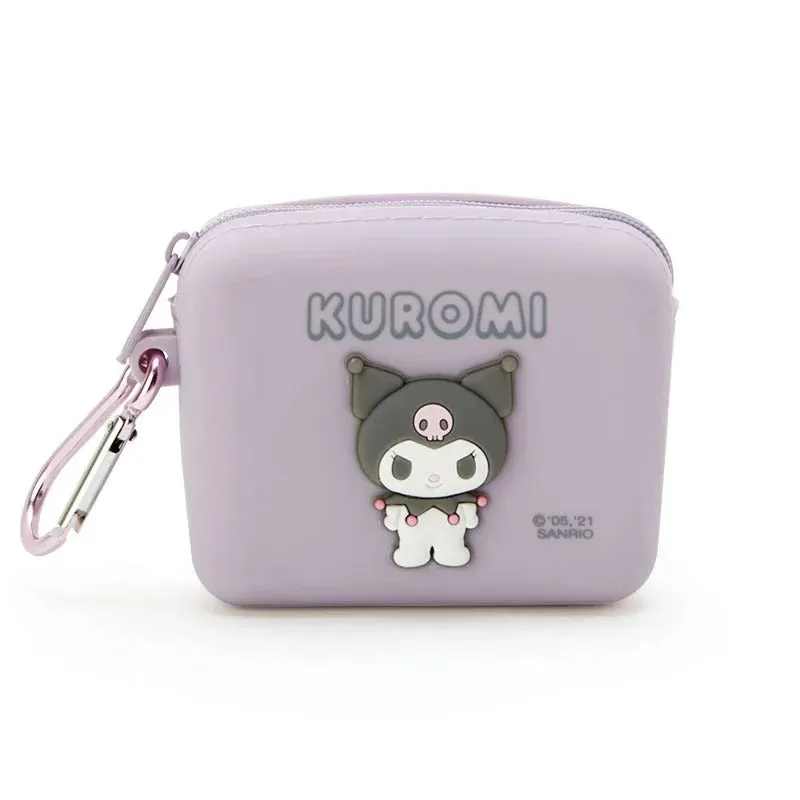 Hello Kitty Kuromi Mini silikonpung med karabinkrok