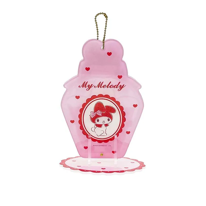 Hello Kitty My Melody Classic Corduroy nøkkelring og stativ
