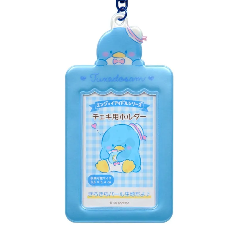 Hello Kitty Tuxedosam Mascot Photo Holder Charm nøkkelring