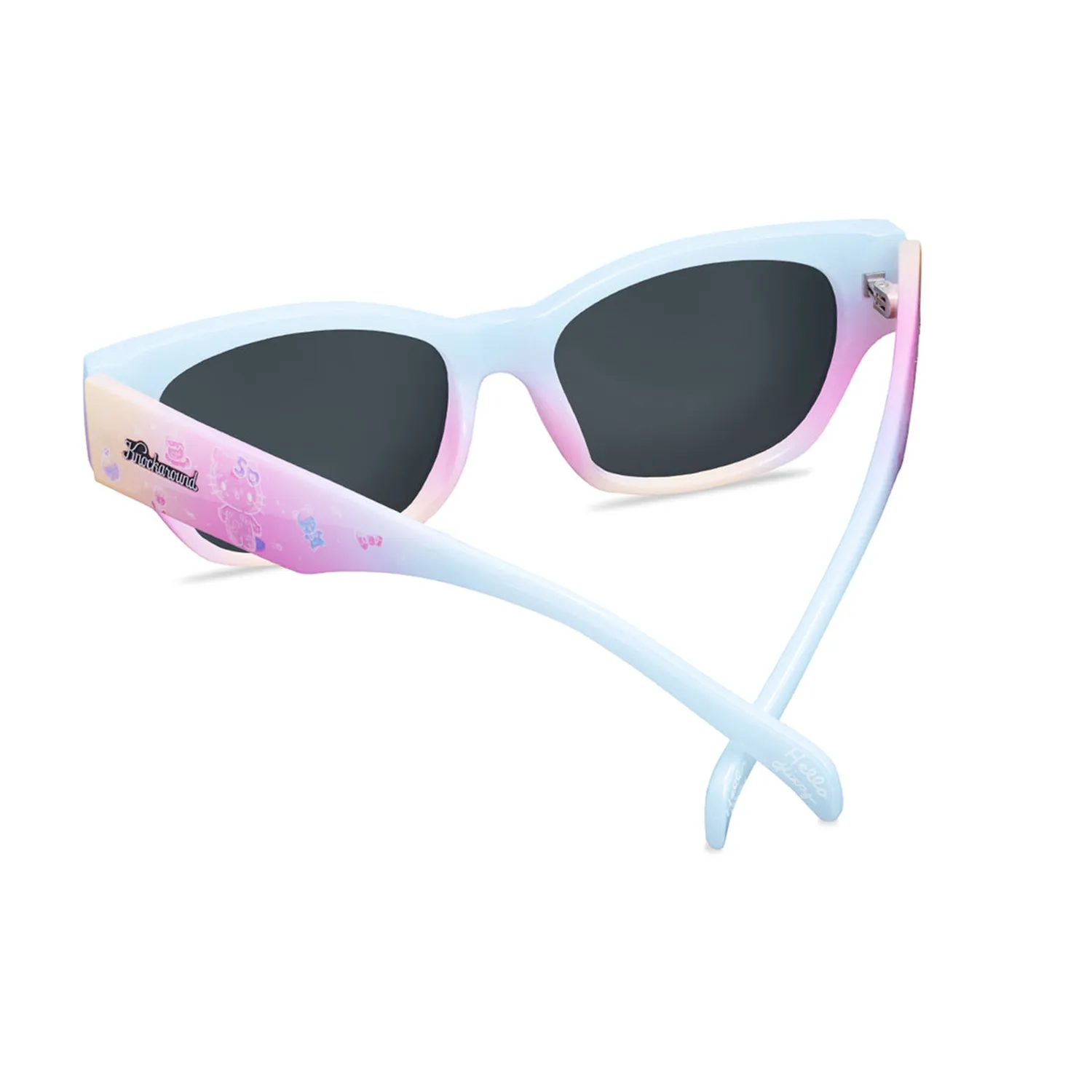 Hello Kitty Knockaround Junipers 50th Anniversary solbriller rosa polariserte