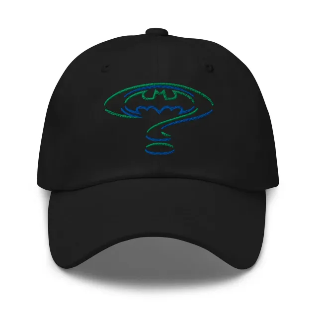 Batman Batman Forever caps svart brodert logo