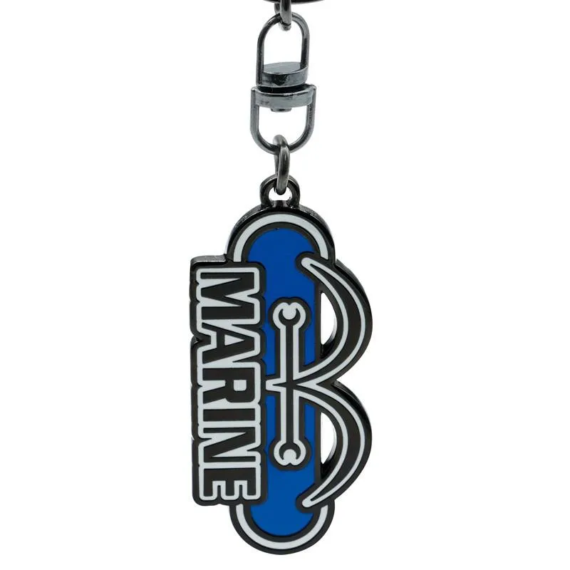 Neo Tokyo One Piece Marine Logo metallnøkkelring 5,2 cm