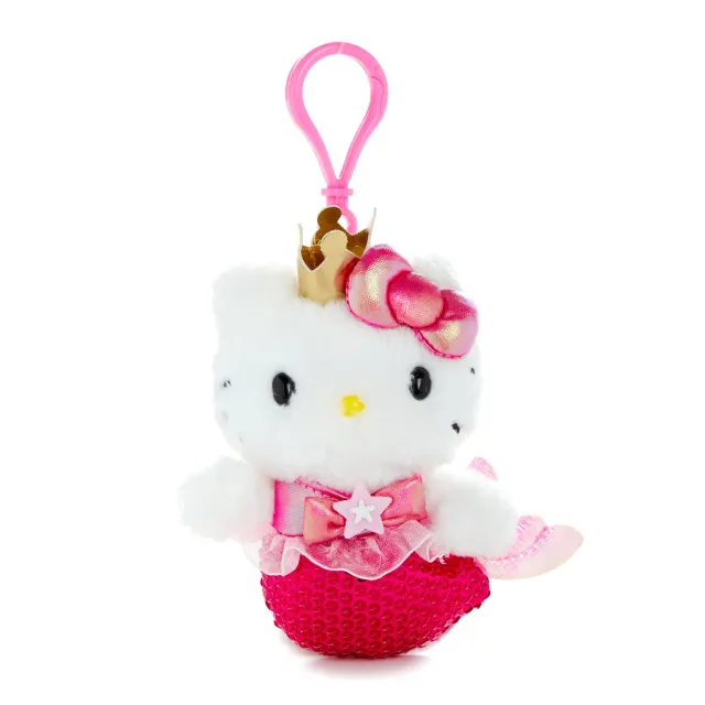 Hello Kitty Mermaid Shimmer Series Plush Mascot Clip plysjklips havfrue