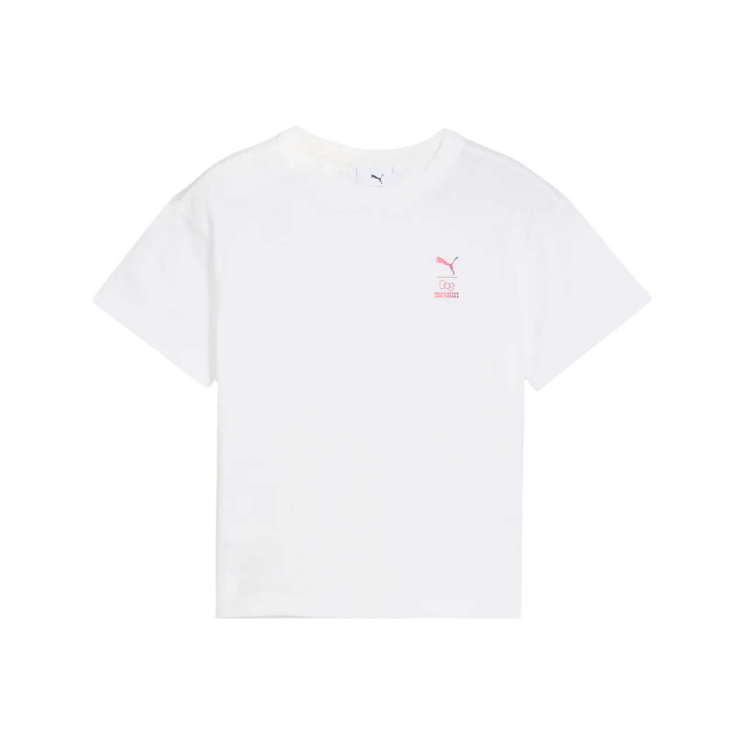 PUMA Hello Kitty and Friends Relaxed Graphic Tee T-skjorte hvit barn