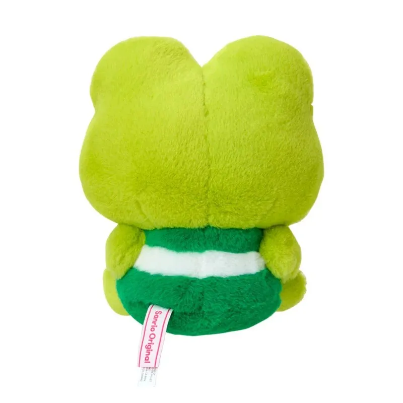 Sanrio Original Series Keroppi plysjbamse 8 tommer broderte detaljer