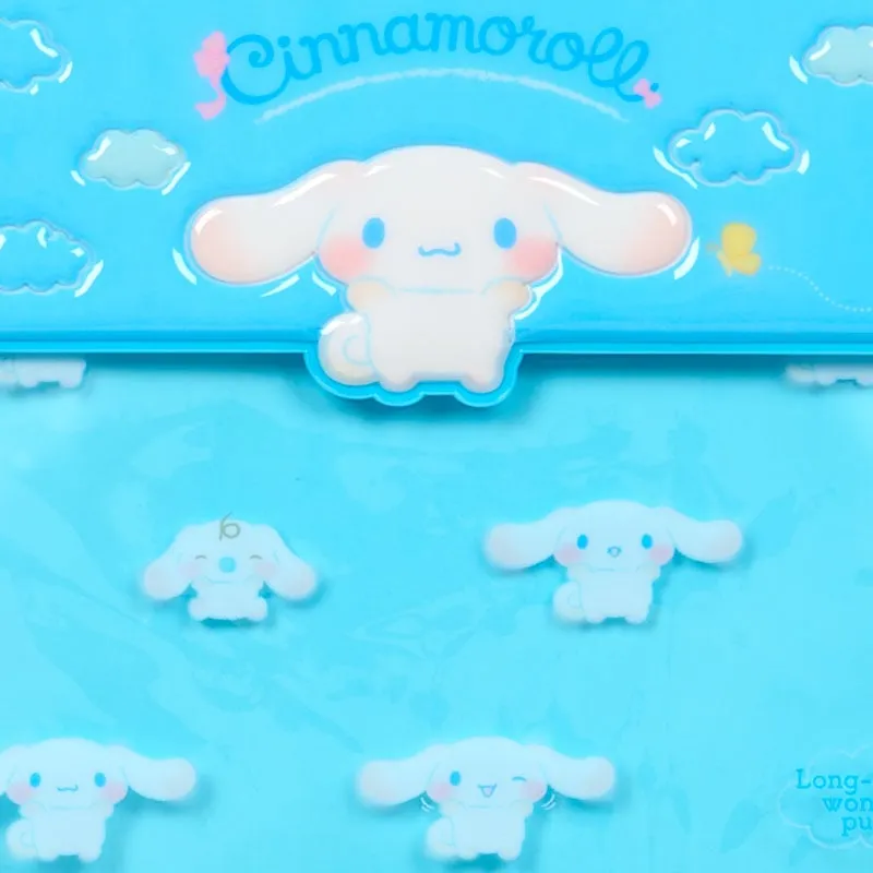 Hello Kitty Rosy Cheeks Series Cinnamoroll Flat Pouch flat pung PVC