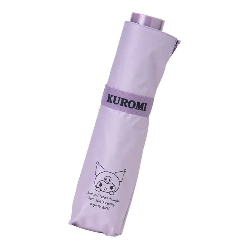 Kuromi Classic Compact Travel Umbrella Reiseparaply UV-beskyttelse