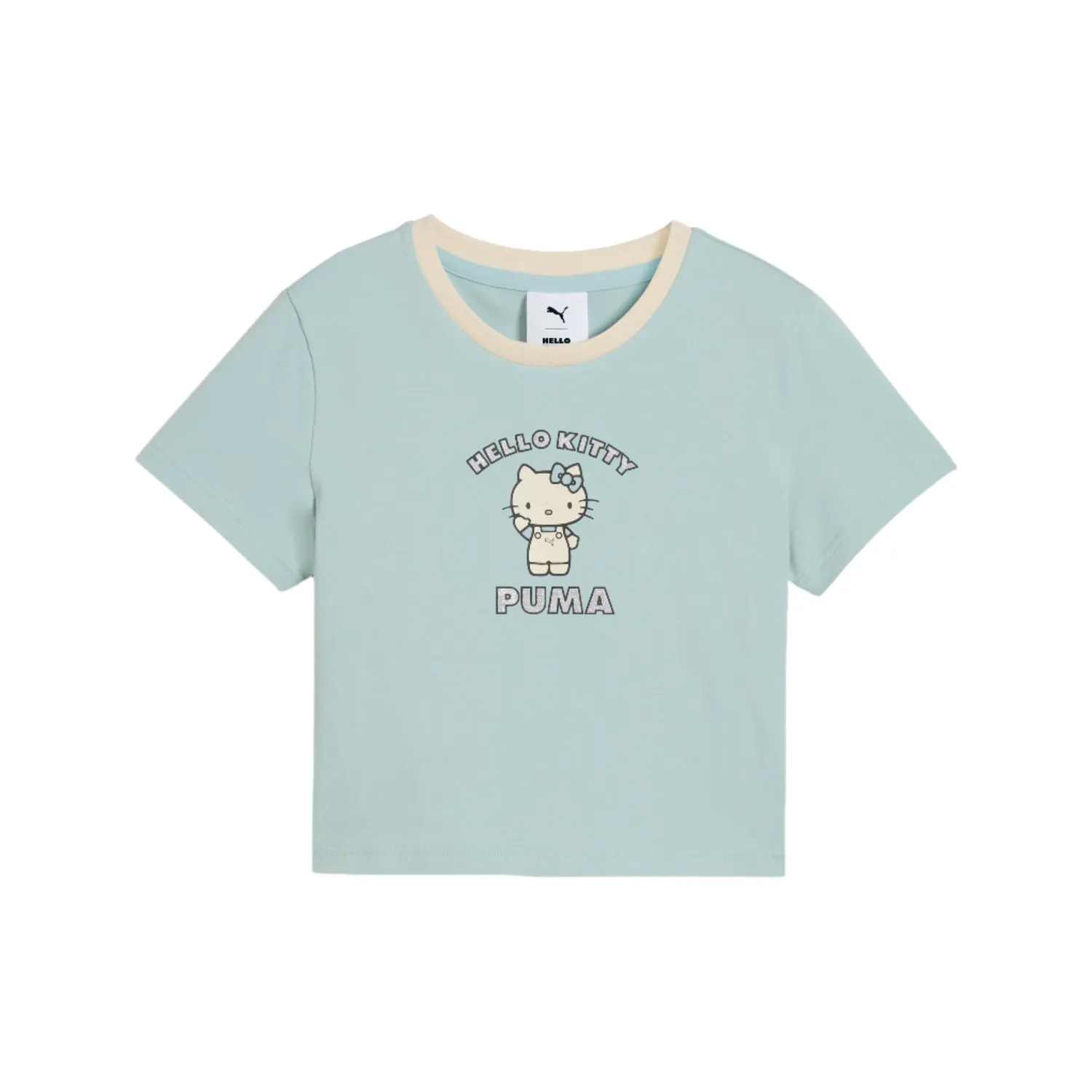 Hello Kitty x PUMA Graphic Baby Tee T-skjorte Modern Mint