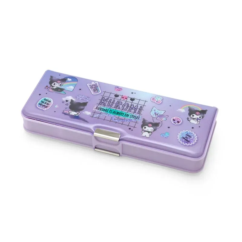 Hello Kitty Kuromi 2-Way Pencil Case pennal med blyantspisser
